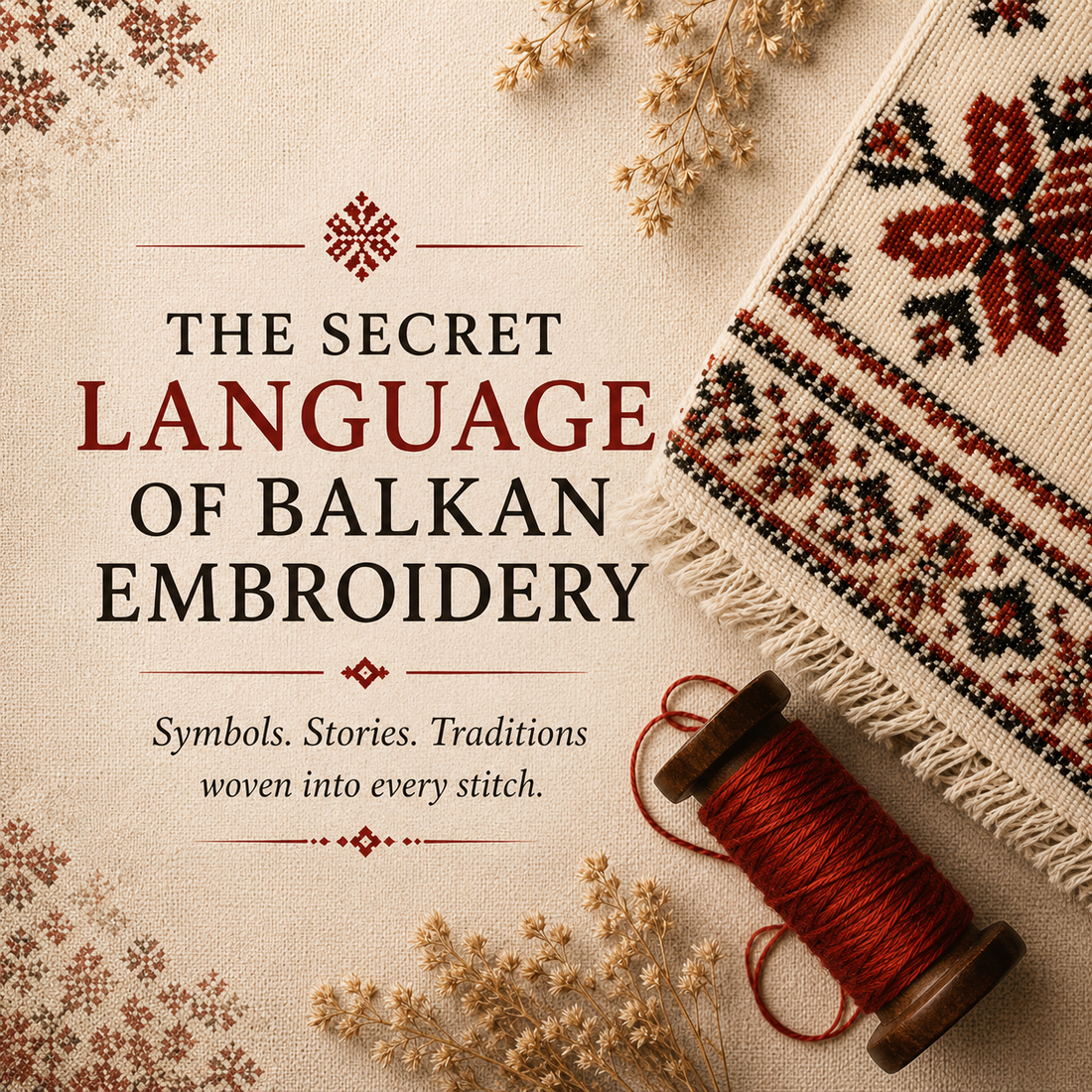 The Secret Language of Balkan Embroidery